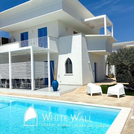 White Wall Luxury Rooms Scala Dei Turchi Realmonte Zewnętrze zdjęcie